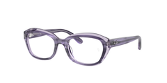 Striped Violet On Transparent Violet (3989)