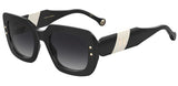 Carolina Herrera Her 0186/S – Black (80S9O) / 52 Sunglasses Frame