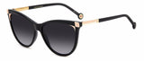Carolina Herrera Her 0141/S – Black (KDX9O) / 57 Sunglasses Frame