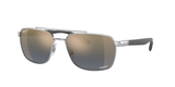 Ray-Ban Rb3701 – Silver (003/J0) / 59 Sunglasses Frame
