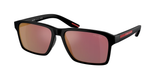 Prada Linea Rossa Ps 05Ysf – Black (1BO10A) / 58 Sunglasses Frame