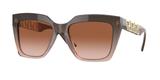 Brown Transparent Gradient Beige (533213) / 56