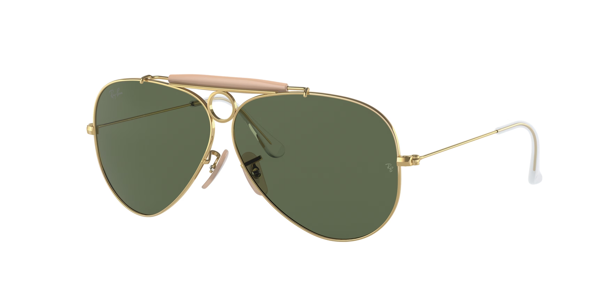 Ray-Ban Shooter – Gold (W3401) / 58 Sunglasses Frame