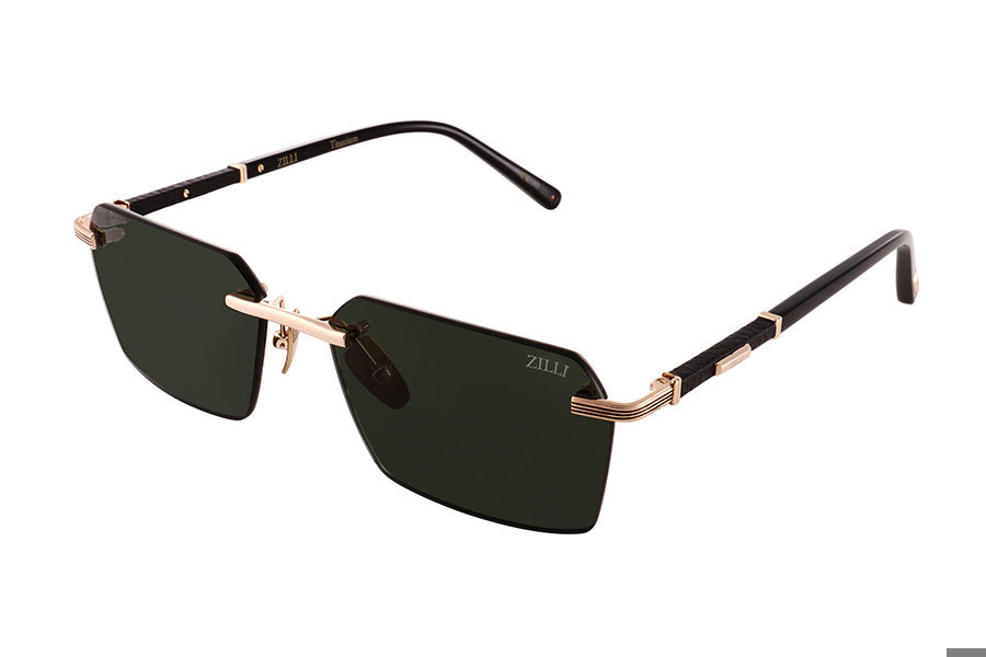 C01 Gold W Black Leather Green (65103C01) / 58