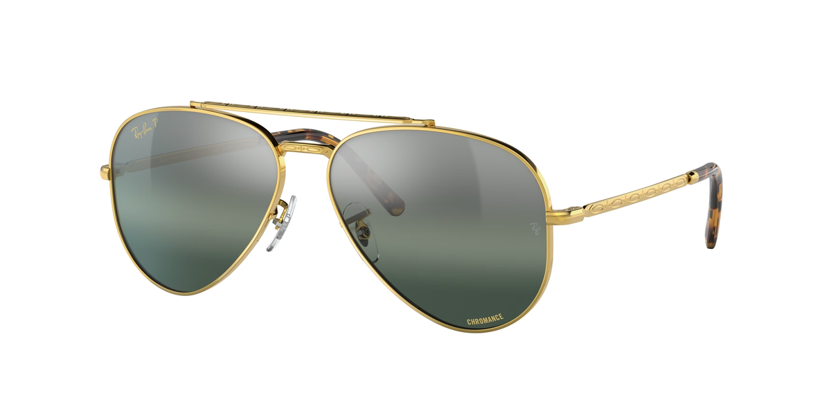 Ray-Ban New Aviator – Gold (9196G6) / 55 Sunglasses Frame