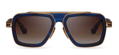 Blue Swirl - Yellow Gold (47170)