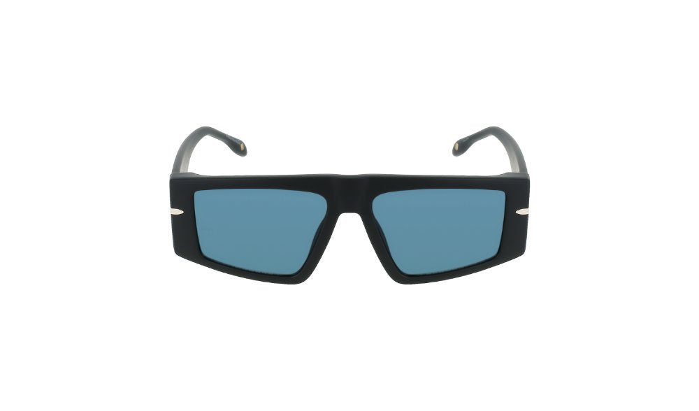 02V Matte Black Blue Lens (MIAMI02V) / 54