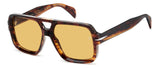 David Beckham Db 7151/S – Havana (EX4HO) / 55 Sunglasses Frame