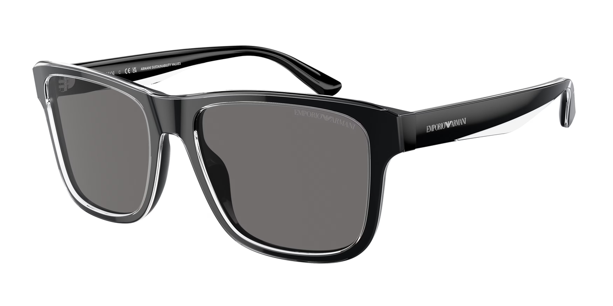 Shiny Black/Top Crystal (605187) / 57