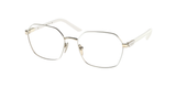 Prada Pr 55Yv – Gold (LFB1O1) / 53 Eyeglasses Frame
