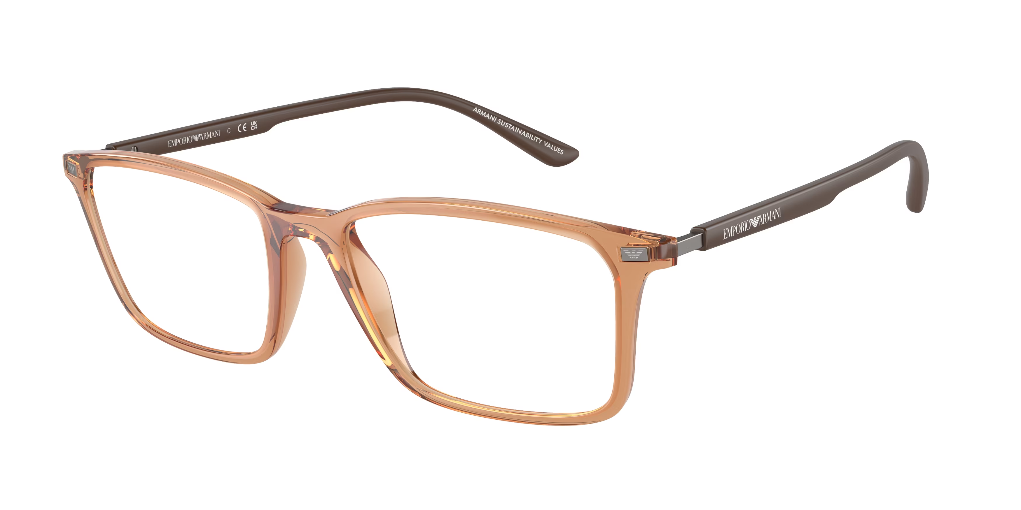Shiny Transparent Brown (6110) / 55