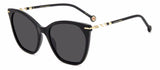 Carolina Herrera Her 0091/S – Black (807IR) / 56 Sunglasses Frame
