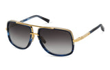 Yellow Gold - Blue Swirl (61849) / 59 | 1