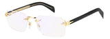 David Beckham Db 7116 – Black (RHL2Y) / 56 Eyeglasses Frame