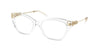 Michael Kors Makena Beach – Clear (3015) / 52 Eyeglasses Frame