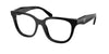 Prada Pr C11V – Black (16K1O1) / 51 Eyeglasses Frame