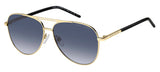 Marc Jacobs Marc 865/S – Gold (RHL08) / 59 Sunglasses Frame