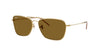 Ray-Ban Caravan Reverse – Gold (001/83) / 58 Sunglasses Frame