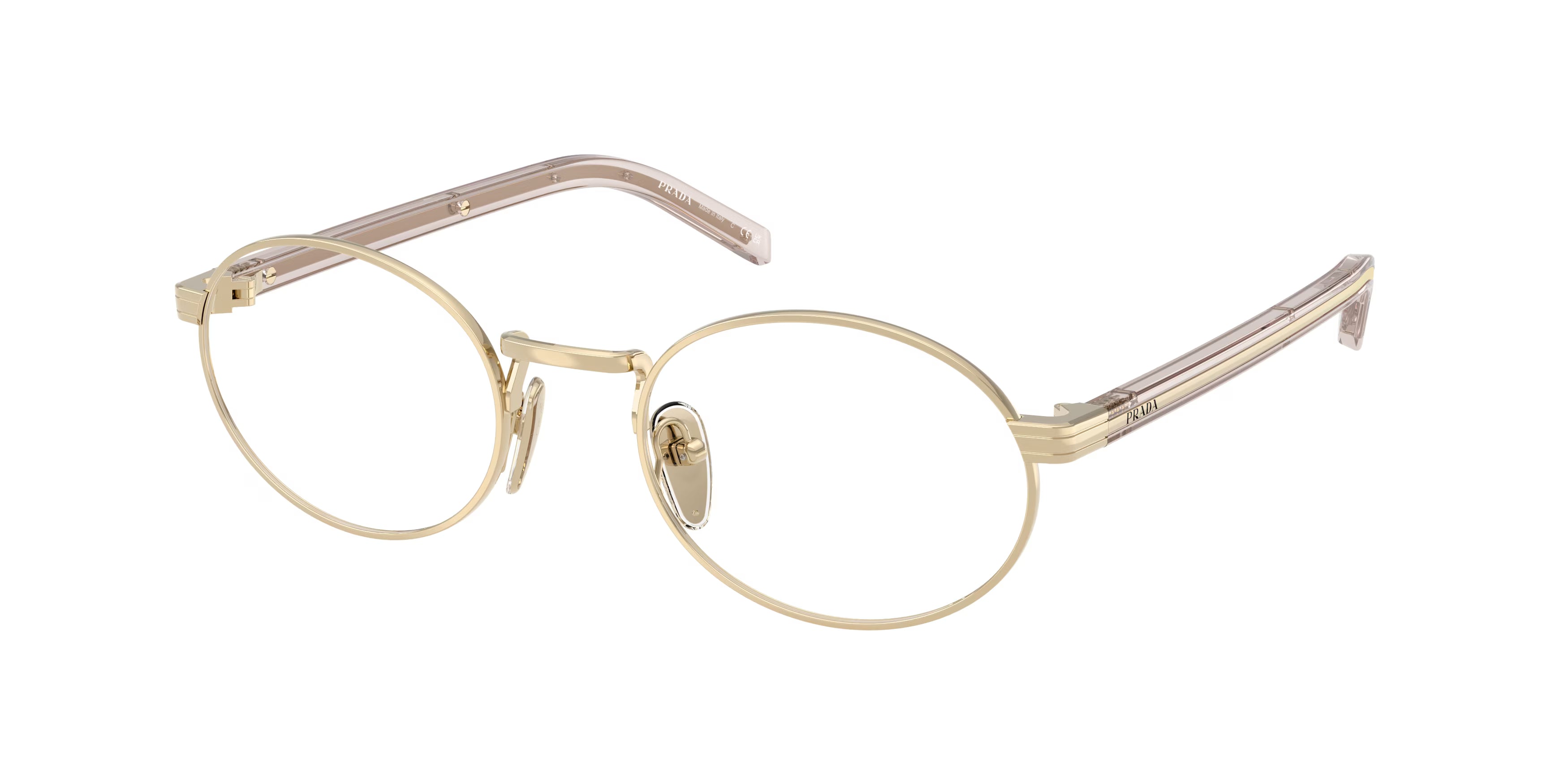 Prada Pr B55V – Gold (ZVN1O1) / 49 Eyeglasses Frame