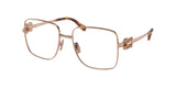 Miu Miu Mu 51Xv – Rose Gold (ZVF1O1) / 54 Eyeglasses Frame