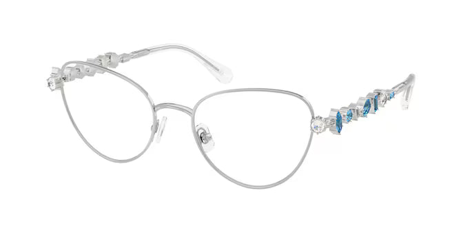Swarovski Sk1024 – Silver (401A) / 51 Eyeglasses Frame