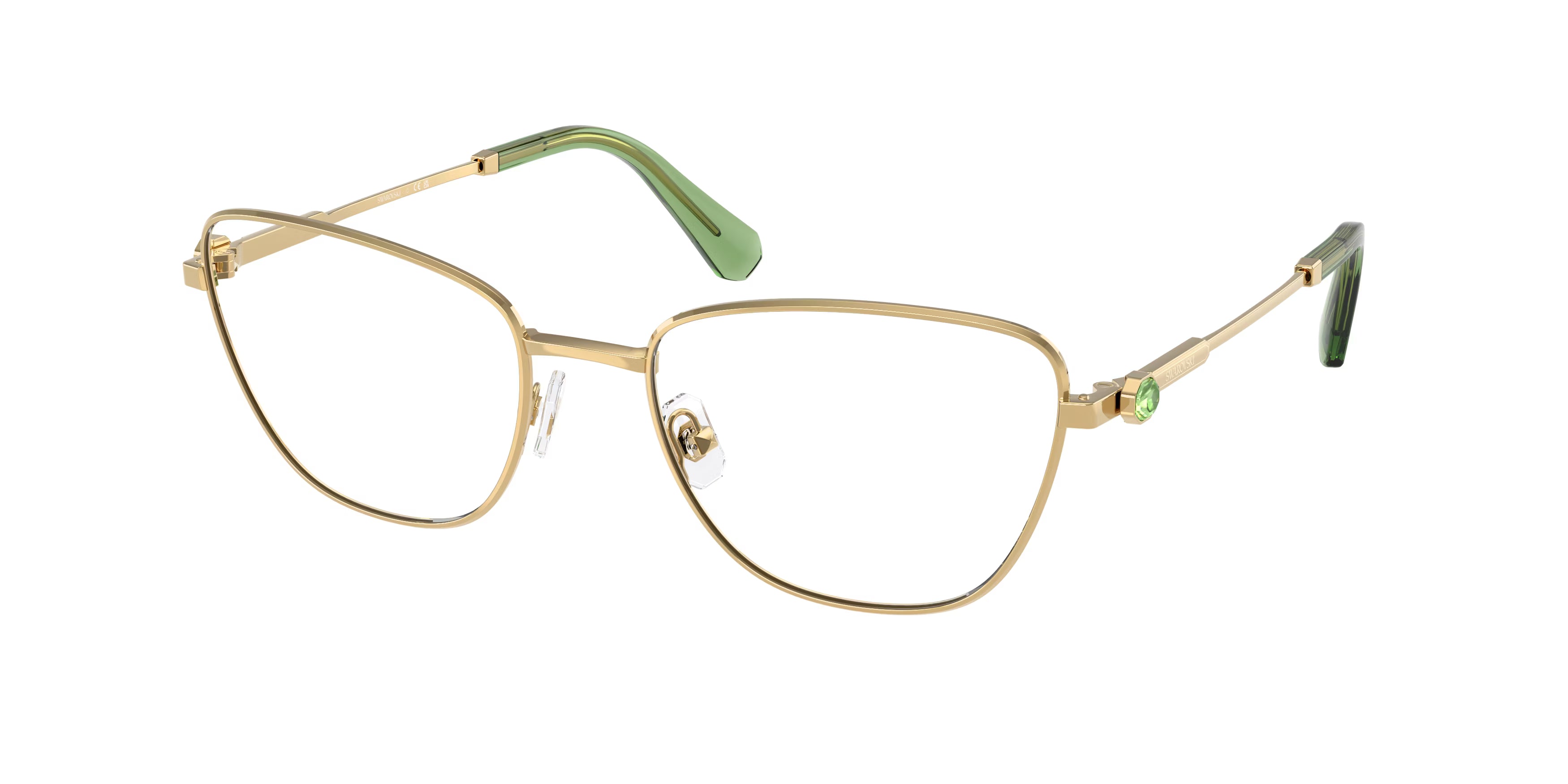 Swarovski Sk1018 – Gold (4017) / 53 Eyeglasses Frame