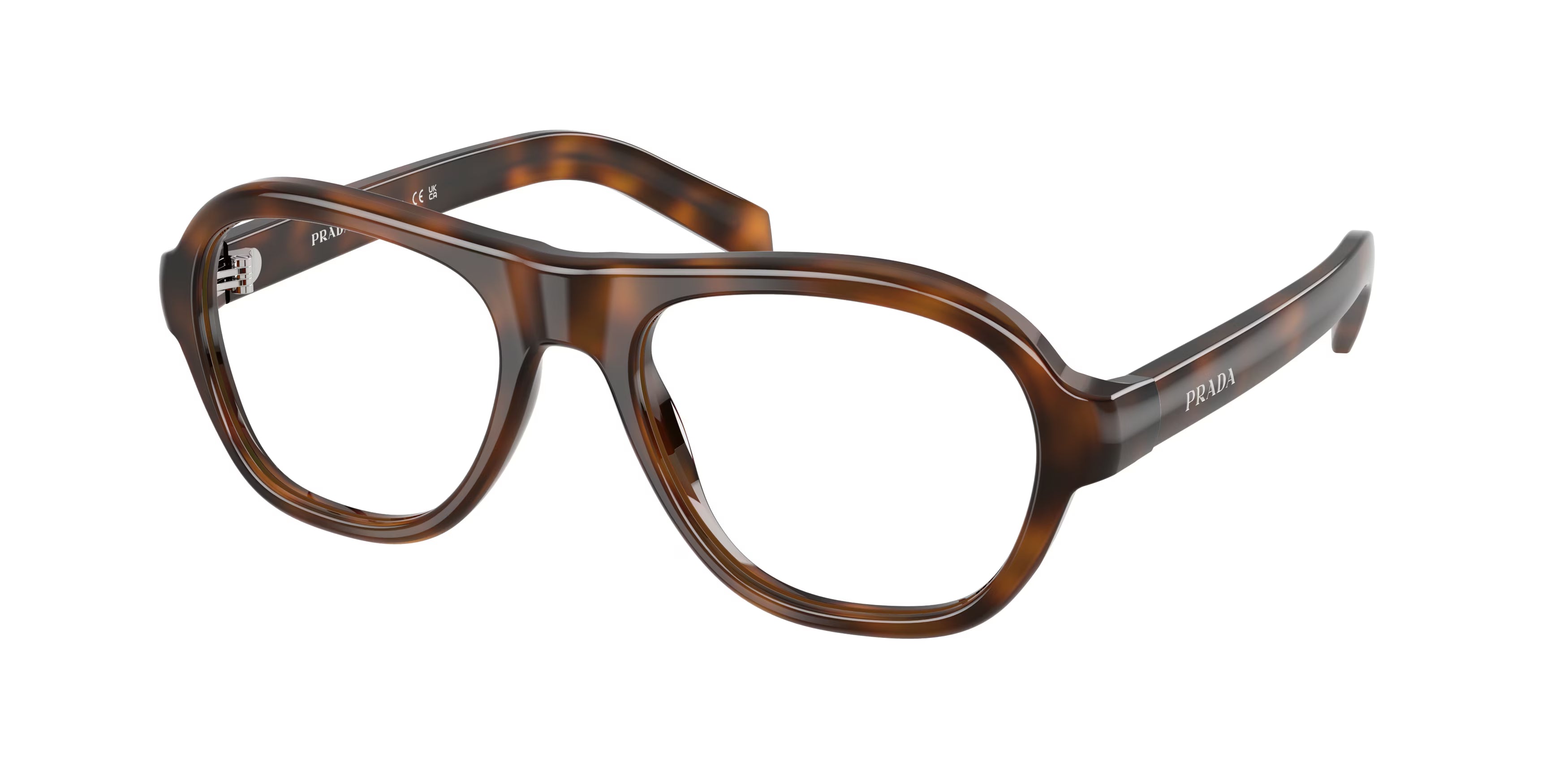 Prada Pr C12V – Havana (20D1O1) / 54 Eyeglasses Frame