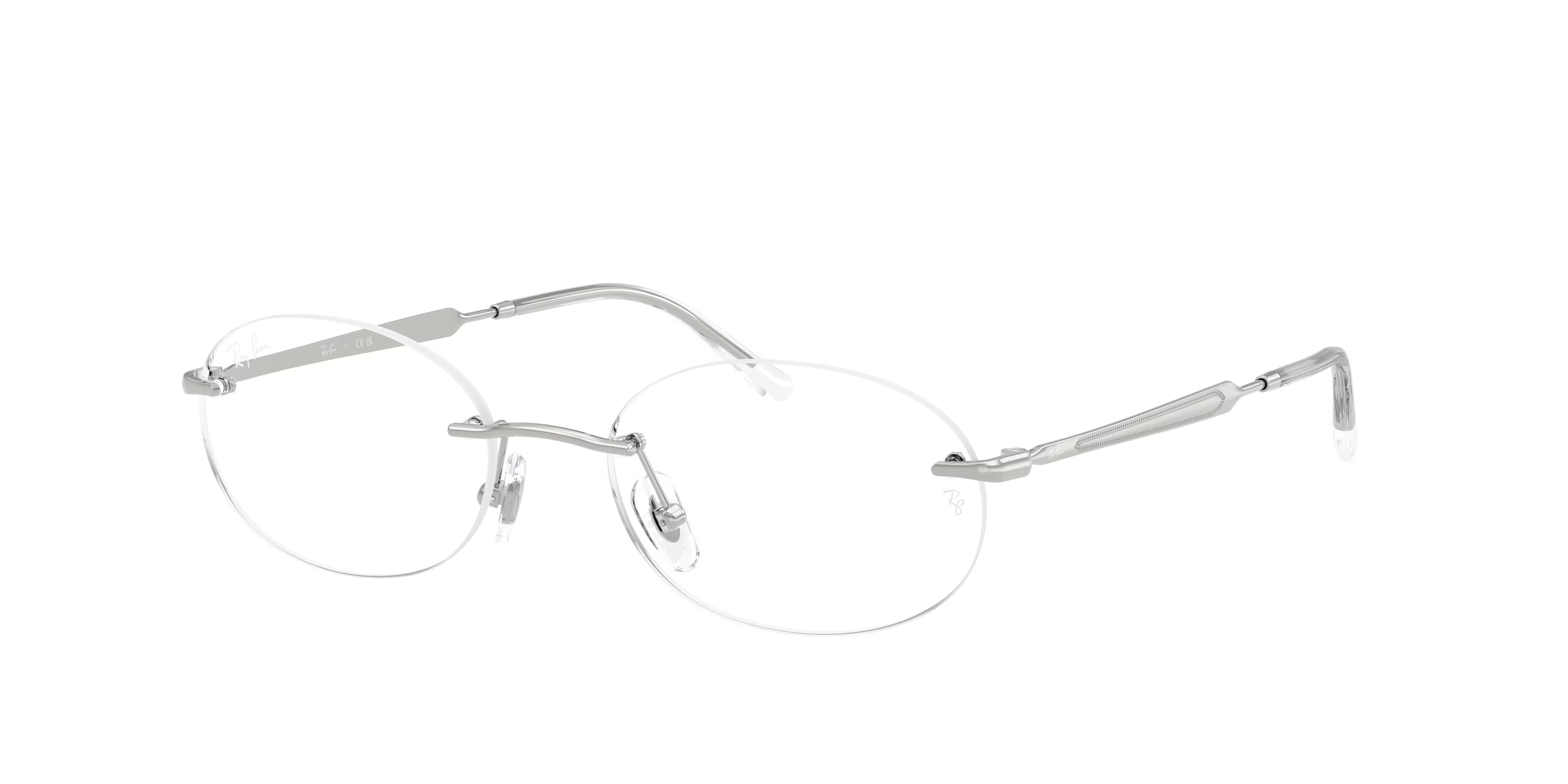 Ray-Ban Optical Rx3767V – Silver (2501) / 50 Eyeglasses Frame