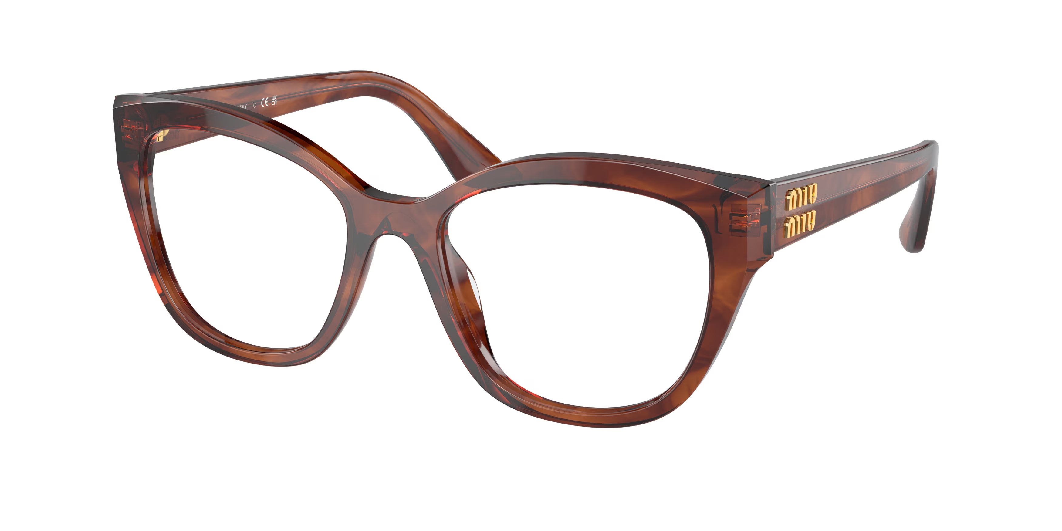 Miu Miu Mu 05Xv – Havana (11Q1O1) / 52 Eyeglasses Frame