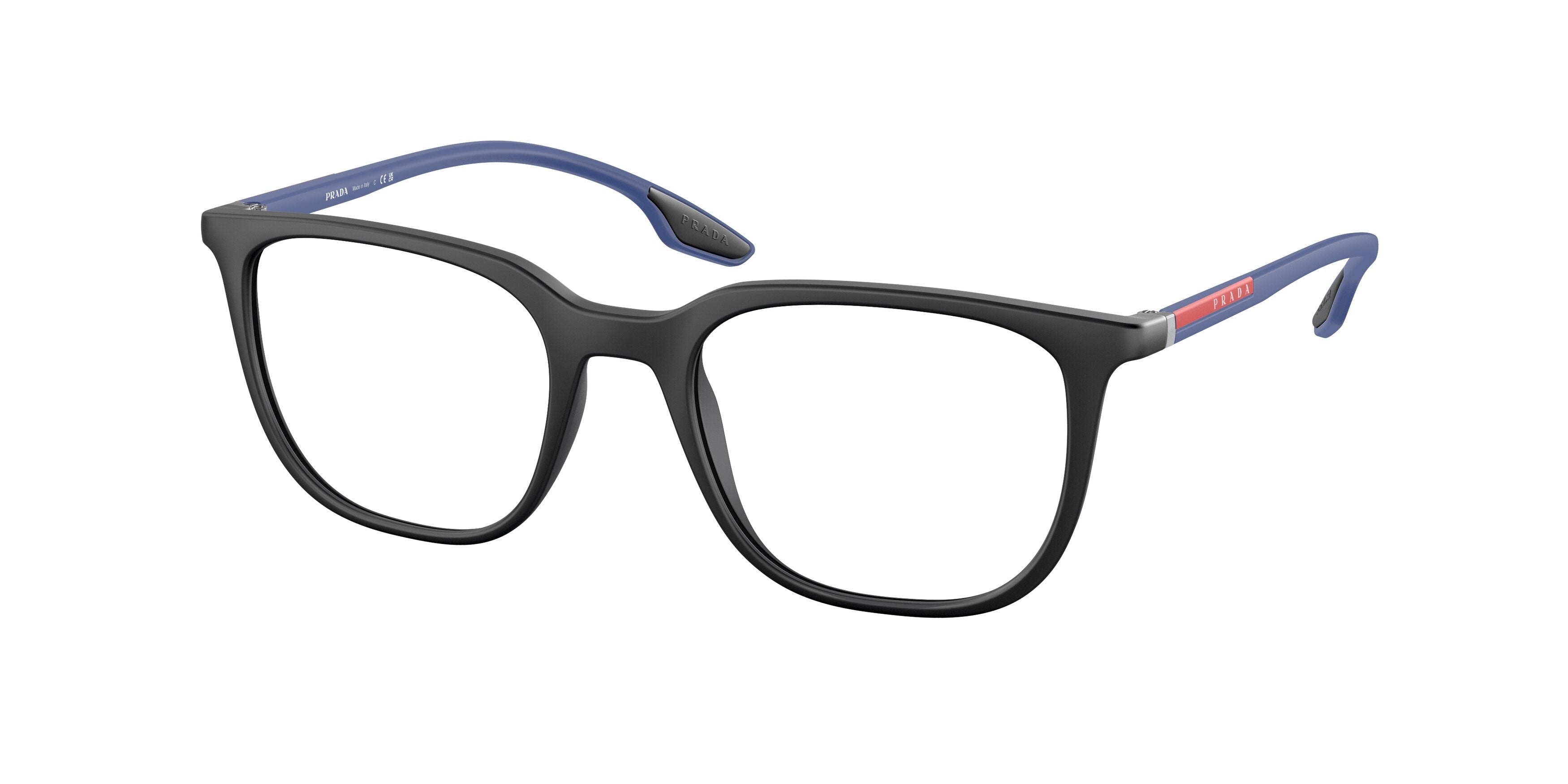 Prada Linea Rossa Ps 01Ov – Black (16G1O1) / 50 Eyeglasses Frame