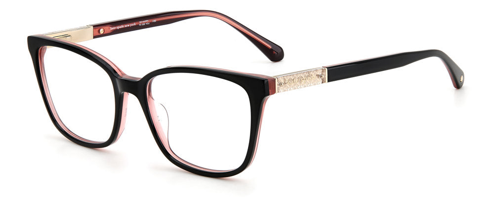 Kate Spade Davina – Black (3H2) / 52 Eyeglasses Frame
