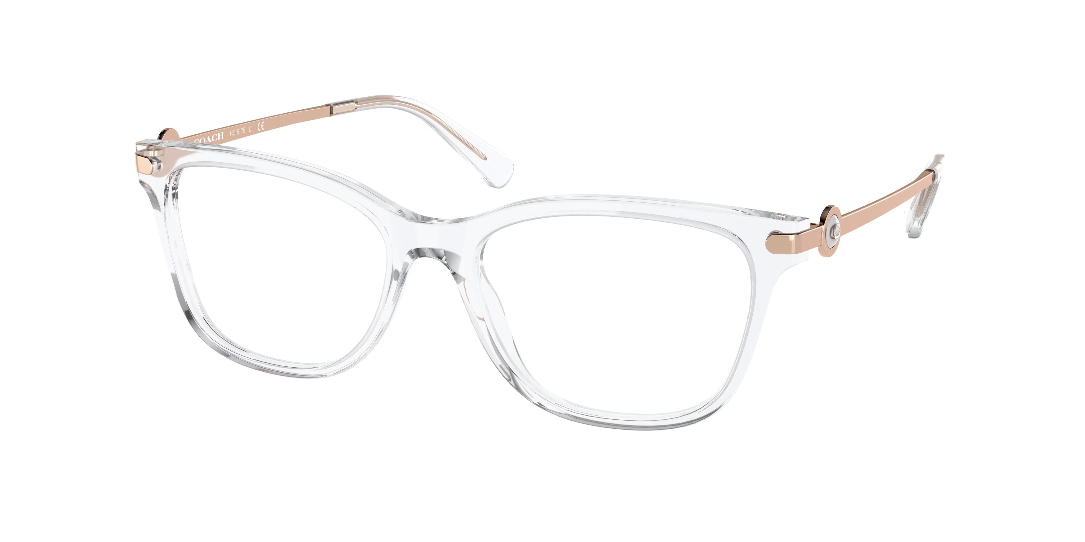 Coach Hc6176 – Clear (5111) / 51 Eyeglasses Frame