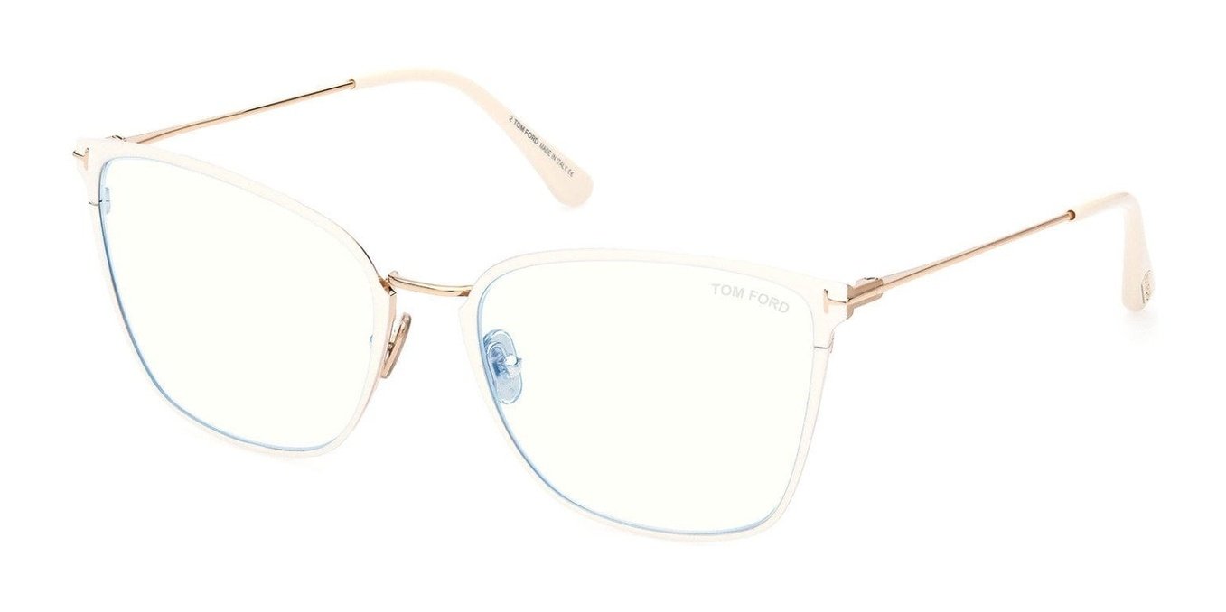  Tom Ford FT5839-B Shiny Ivory (FT5839) | Spectacle Clinic
