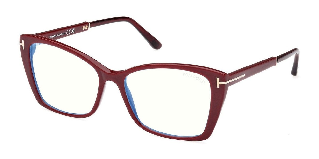 Tom Ford FT5893-B Shiny Solid Bordeaux (FT5893) | Spectacle Clinic
