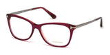 Tom Ford FT5353 Shiny Transparent Fuchsia (FT5353) | Spectacle Clinic