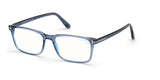 Tom Ford FT5735-B Shiny Transparent Blue (FT5735) | Spectacle Clinic