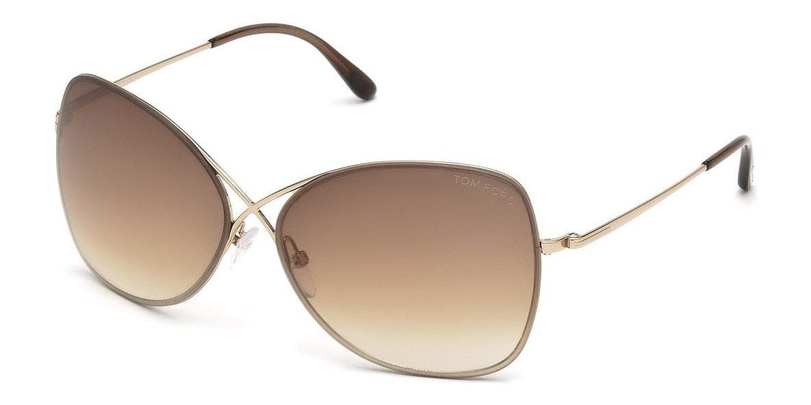 Tom Ford FT0250 Colette Shiny Rose Gold (FT0250 Colette) | Spectacle Clinic