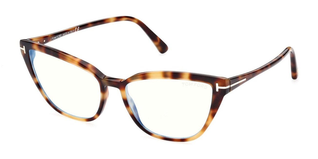 Tom Ford FT5825-B Shiny Blonde Havana (FT5825) | Spectacle Clinic