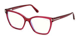 Tom Ford FT5812-B Transparent Fuchsia (FT5812) | Spectacle Clinic