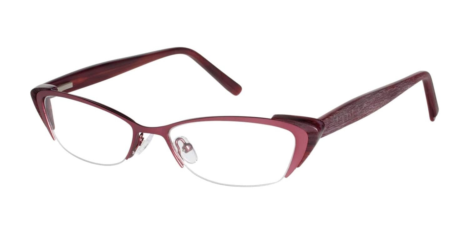 Ted Baker B212 Burgundy (764724279752) | Spectacle Clinic
