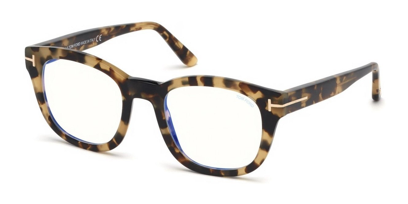  Tom Ford FT5542-B Shiny Vintage Havana (FT5542) | Spectacle Clinic