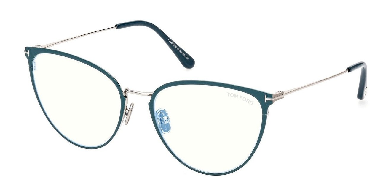 Tom Ford FT5840-B Shiny Teal (FT5840) | Spectacle Clinic
