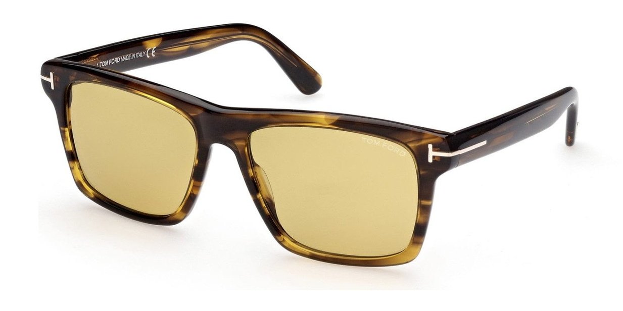 Tom Ford FT0906 Buckley-02 Shiy Brown (FT0906 Buckley) | Spectacle Clinic