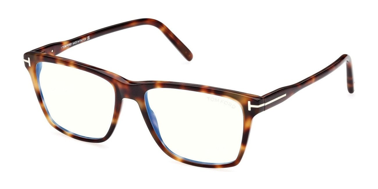 Tom Ford FT5817-B Shiny Blonde Havana (FT5817) | Spectacle Clinic