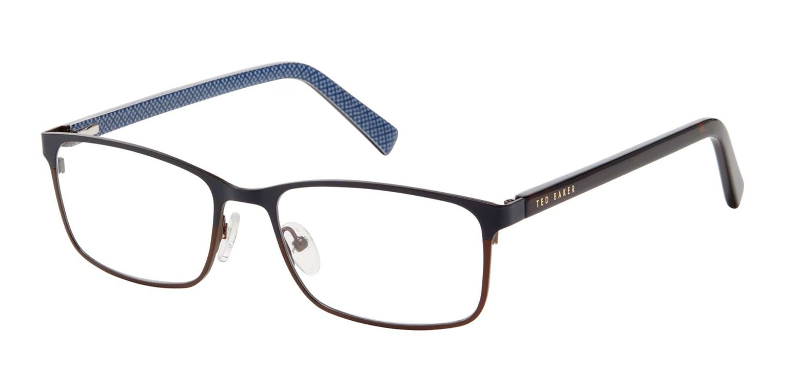 Ted Baker TM508 Navy Brown (764724834364) | Spectacle Clinic